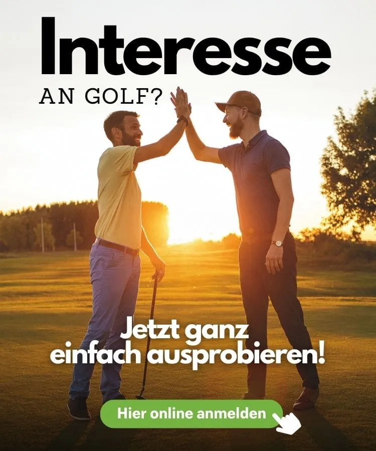 Interesse an Golf? Jetzt ganz einfach ausprobieren! Hier online anmelden.